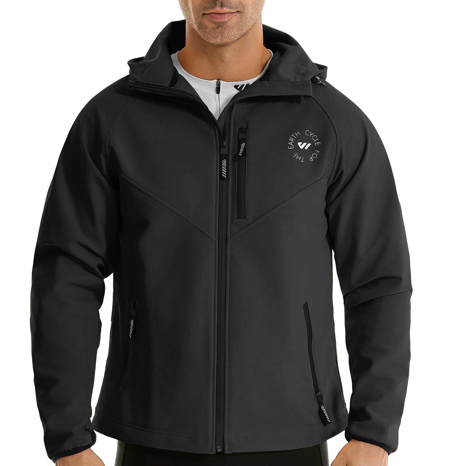 Running Gear Winter Men - Kurtka zimowa rowerowa Wulibike męska wodoodporna