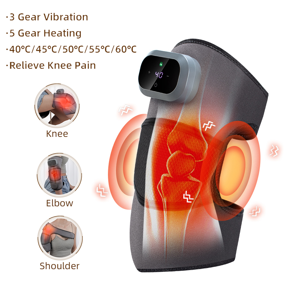 Knee Support Brace - Podgrzewany masażer kolan z funkcją gorącego