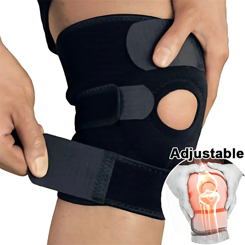 Knee Support Brace - 1 szt. Oddychający Regulowany Orteza Kolana