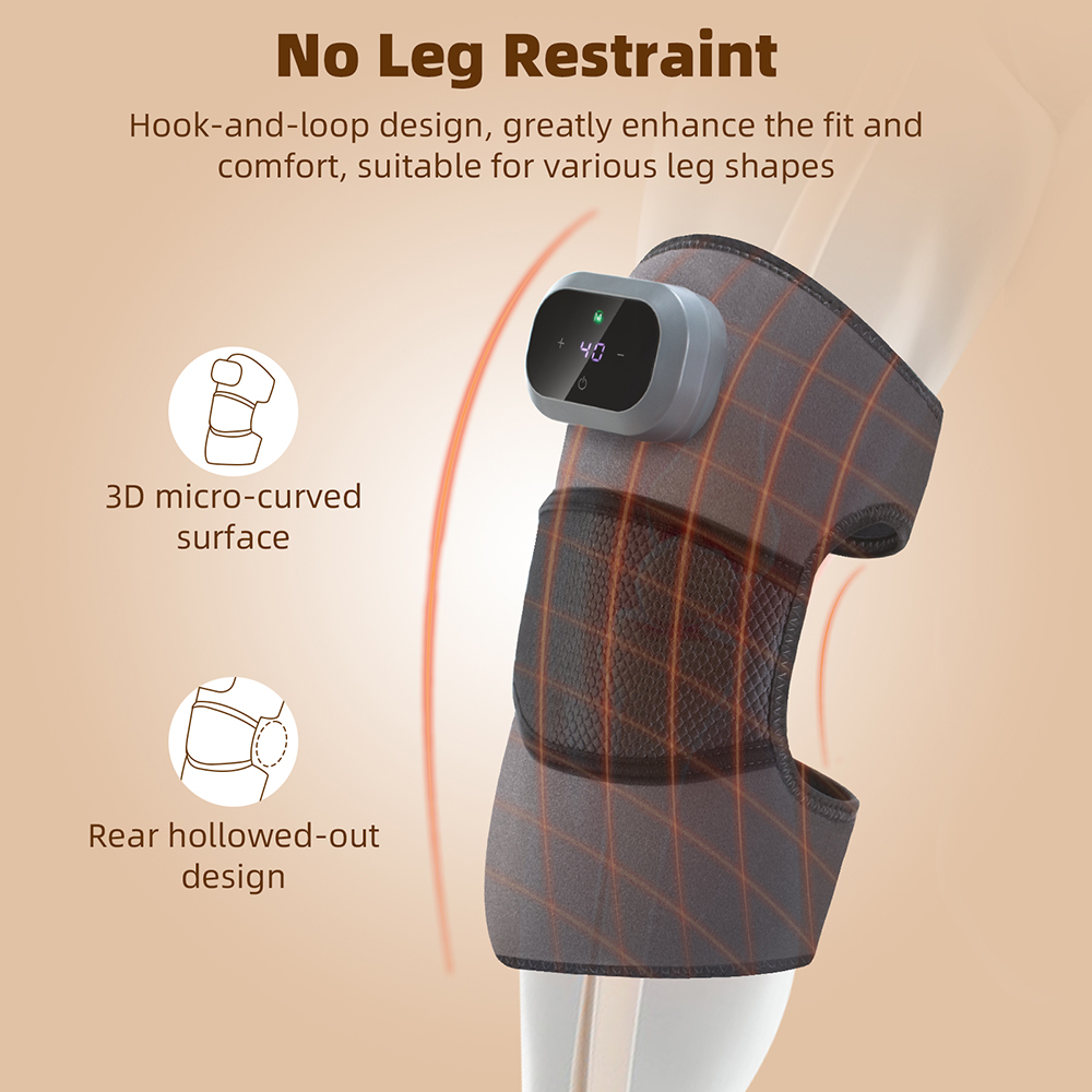 Podgrzewany masażer kolan z fu – Knee Support Brace recenzja i cena