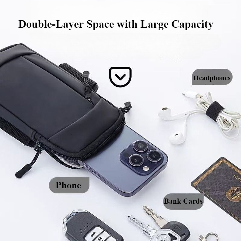 Opaska na ramię do biegania, e – Running Gear Phone Holder recenzja i cena